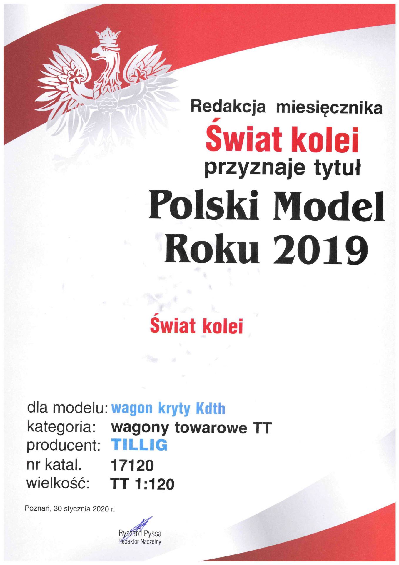 2019 Polski Model 17120